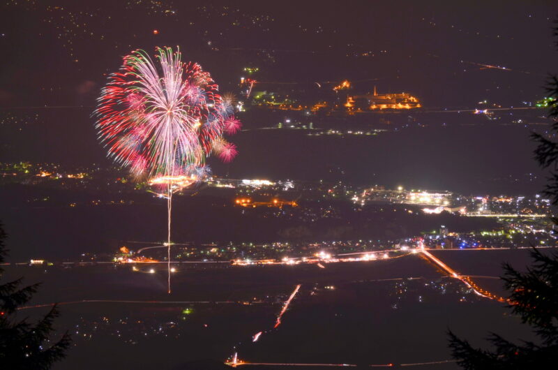 武田の里にらさき花火大会(山梨県韮崎市)