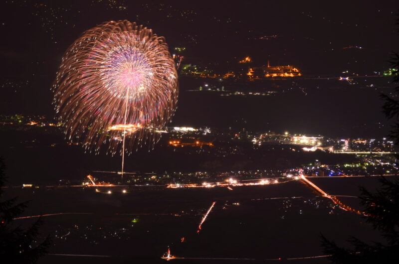 武田の里にらさき花火大会(山梨県韮崎市)