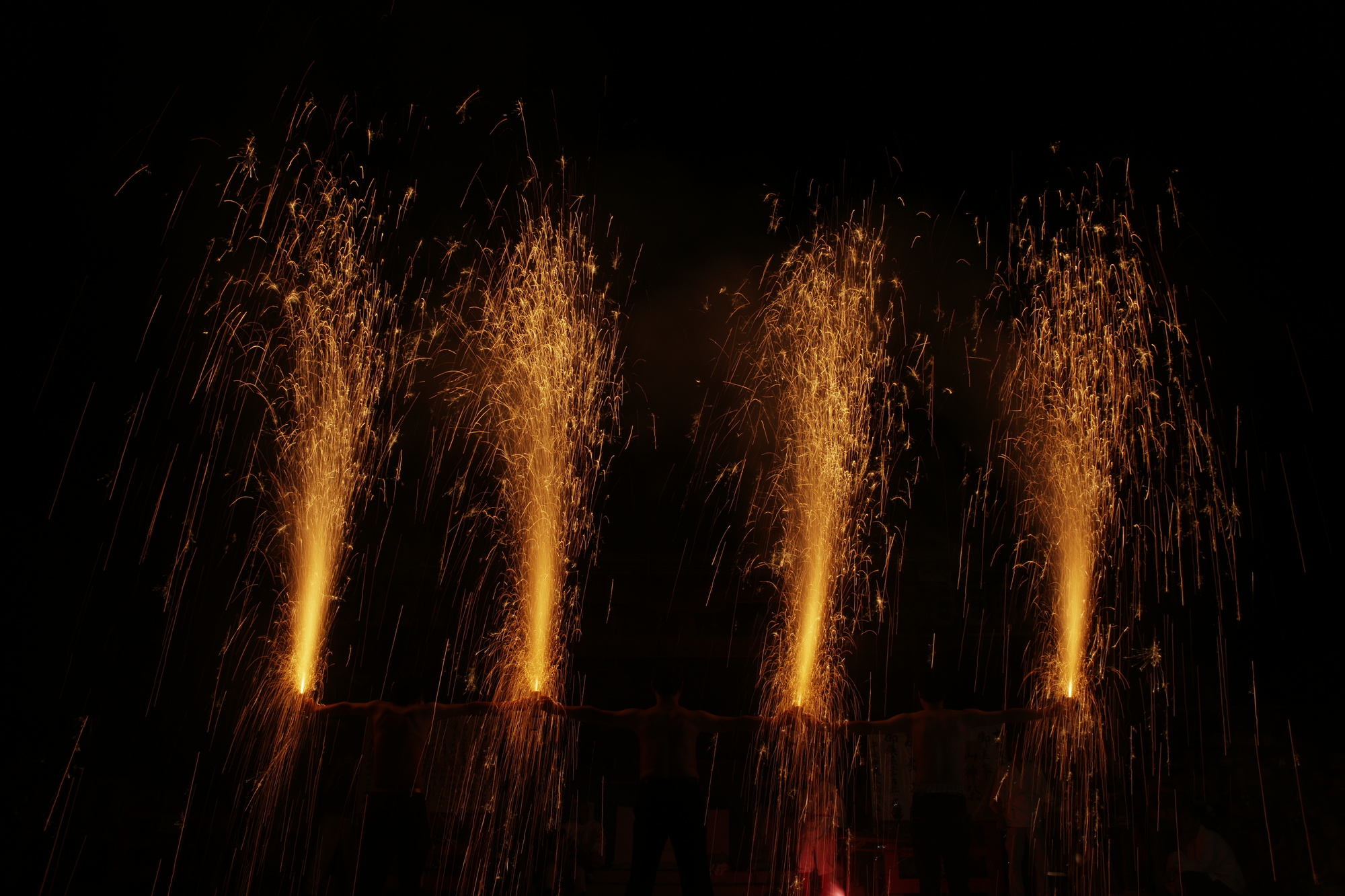 龍田大社風鎮大祭風神花火(奈良県三郷町)