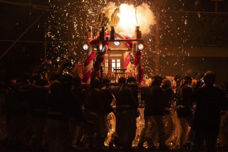 手力の火祭(岐阜県岐阜市)