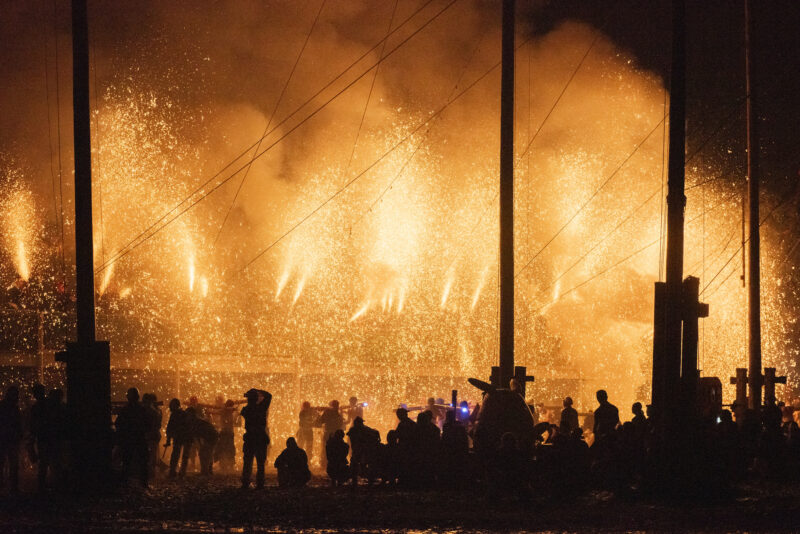 手力の火祭(岐阜県岐阜市)