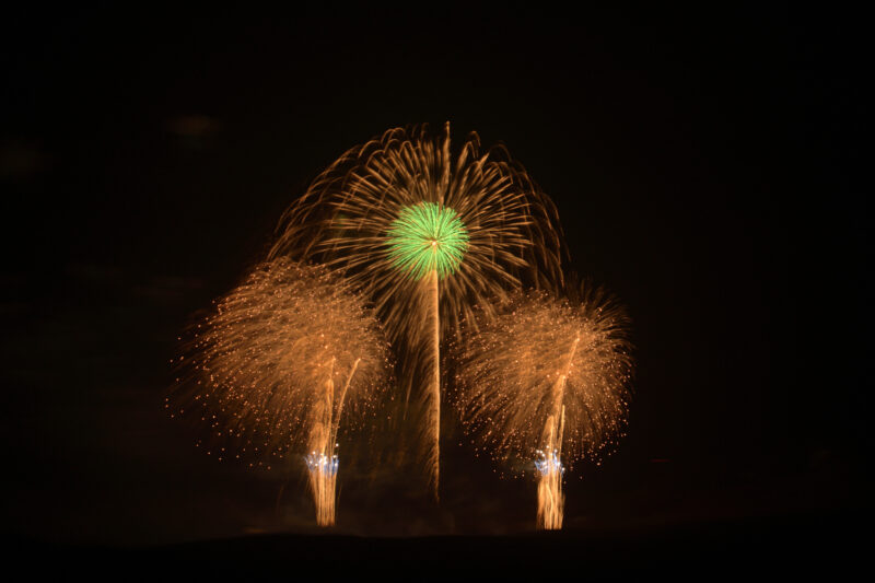 The絶景花火Mt.Fuji～世界花火博～(山梨県鳴沢村)