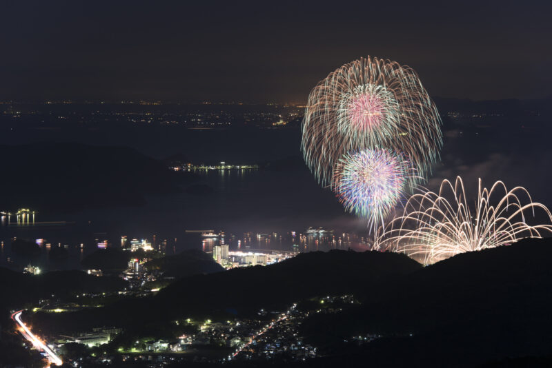 鳥羽みなとまつり花火大会(三重県鳥羽市)