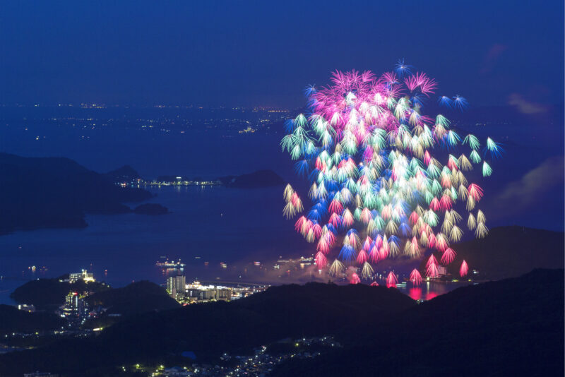 鳥羽みなとまつり花火大会(三重県鳥羽市)