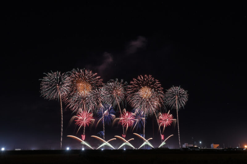 東北未来芸術花火(宮城県亘理町)