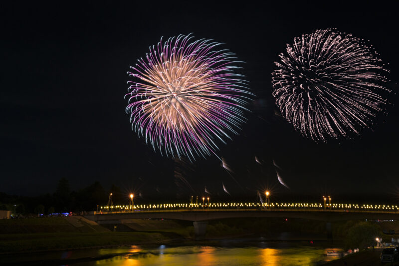 登米市佐沼夏祭り花火大会(宮城県登米市)