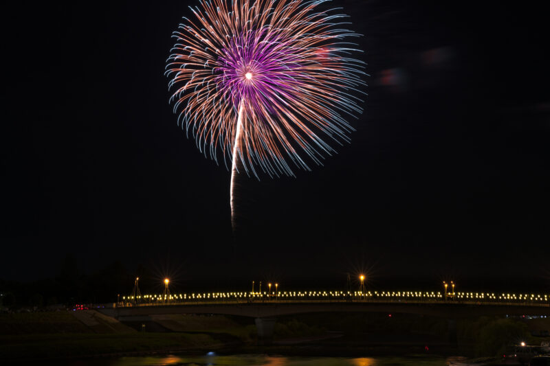 登米市佐沼夏祭り花火大会(宮城県登米市)