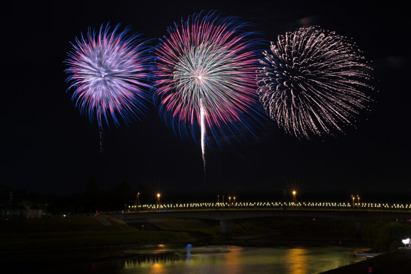 登米市佐沼夏祭り花火大会(宮城県登米市)