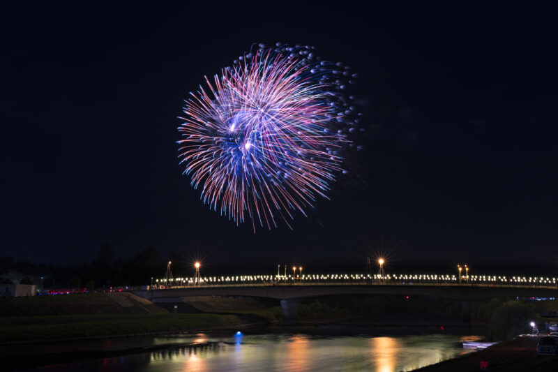 登米市佐沼夏祭り花火大会(宮城県登米市)