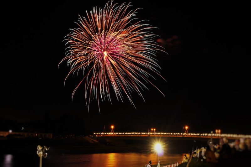 登米市佐沼夏祭り花火大会(宮城県登米市)