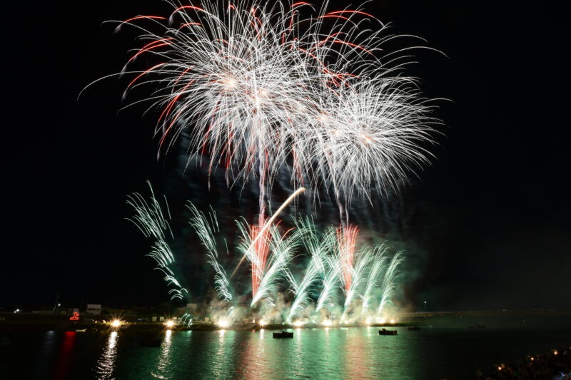 豊橋祇園祭花火大会(愛知県豊橋市)