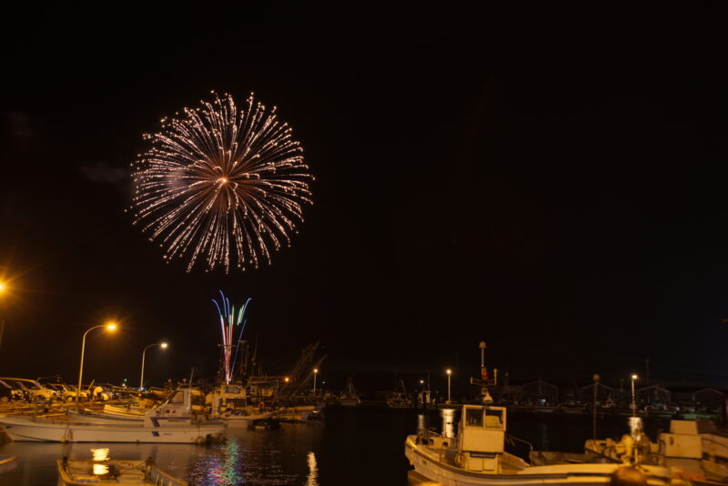 宇佐港まつり花火大会(高知県土佐市)