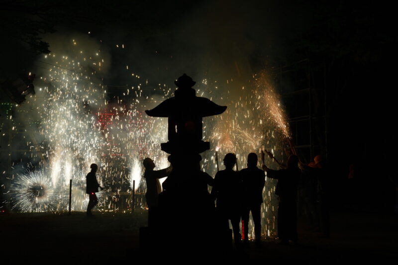 和納十五夜祭り花火大会(新潟県新潟市西蒲区)