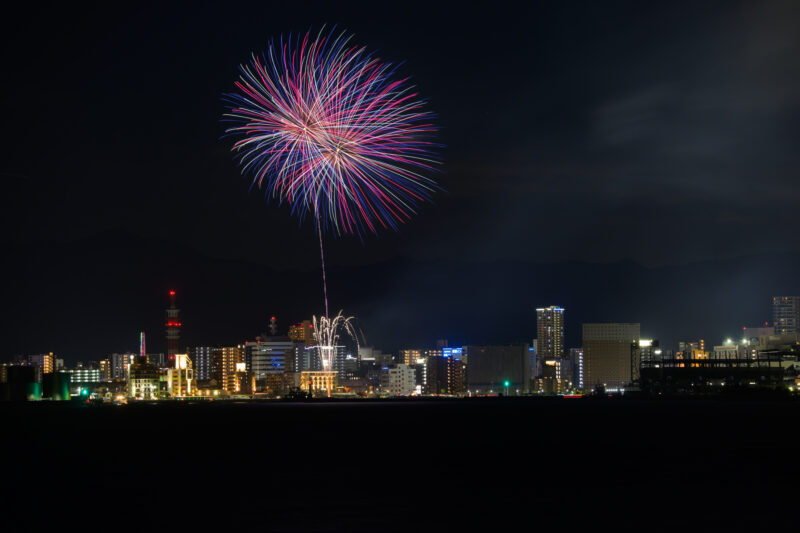 わっしょい百万夏まつりフィナーレ花火(福岡県北九州市小倉北区)