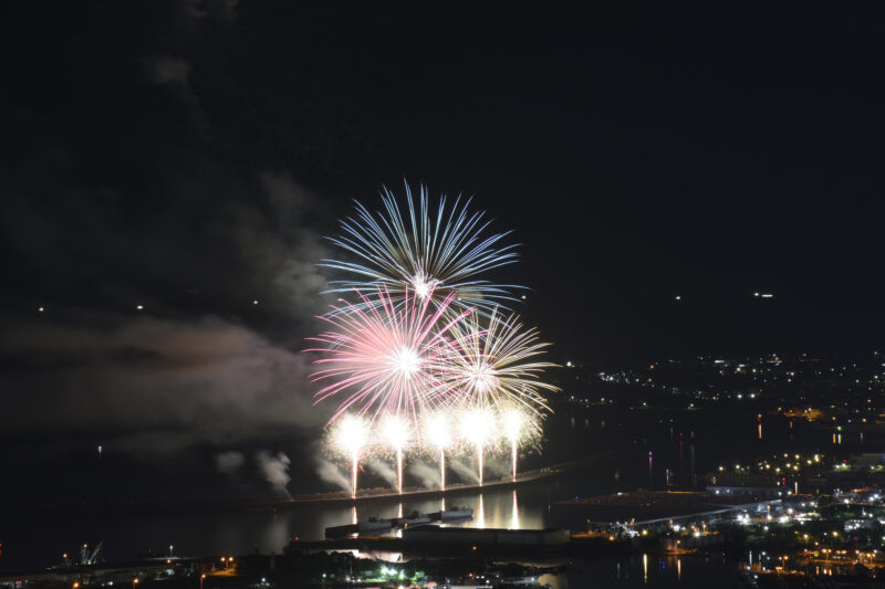 焼津海上花火大会(静岡県焼津市)