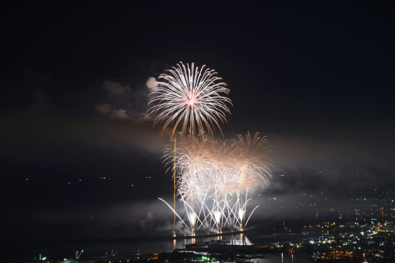 焼津海上花火大会(静岡県焼津市)