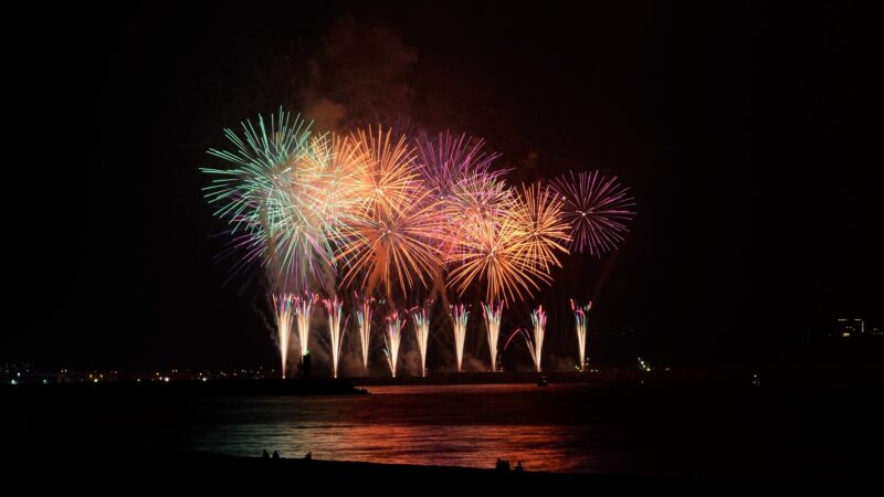 焼津海上花火大会(静岡県焼津市)