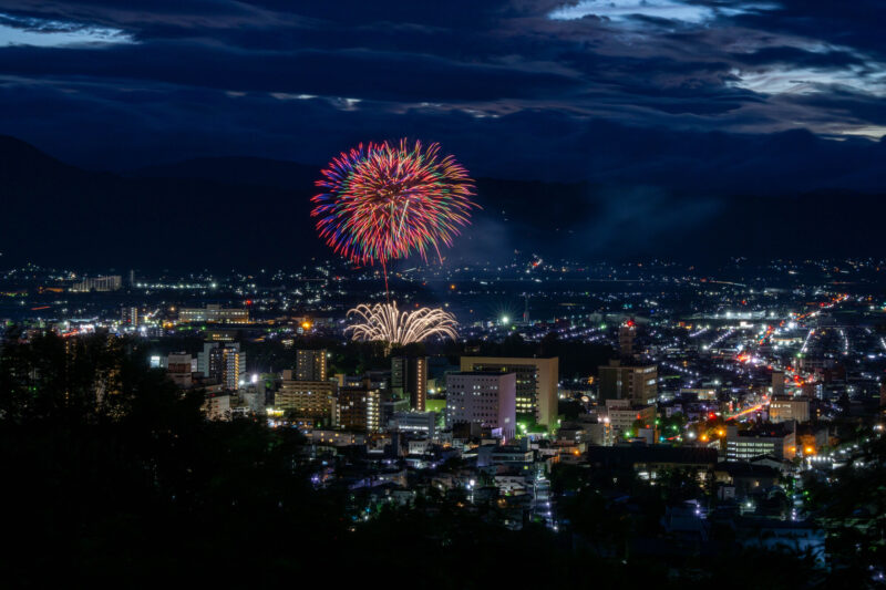 山形大花火大会(山形県山形市)