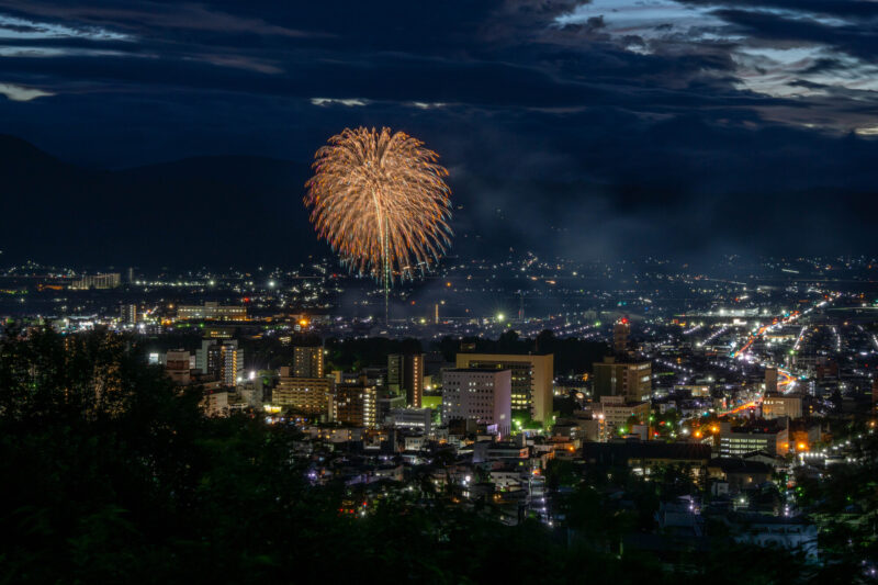 山形大花火大会(山形県山形市)
