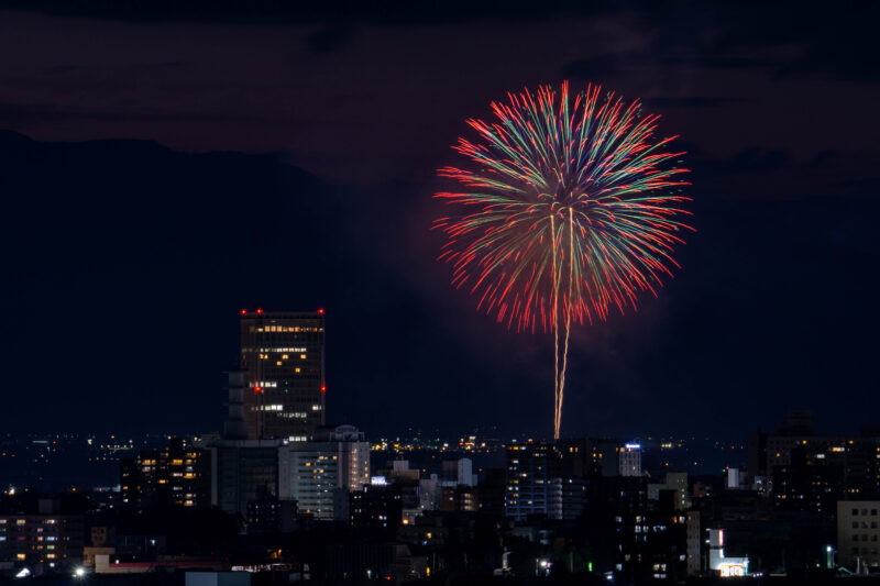 山形大花火大会(山形県山形市)