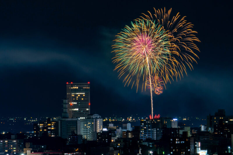 山形大花火大会(山形県山形市)