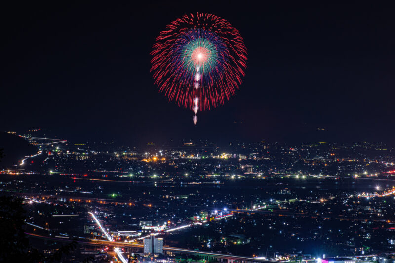 やつしろ全国花火競技大会(熊本県八代市)