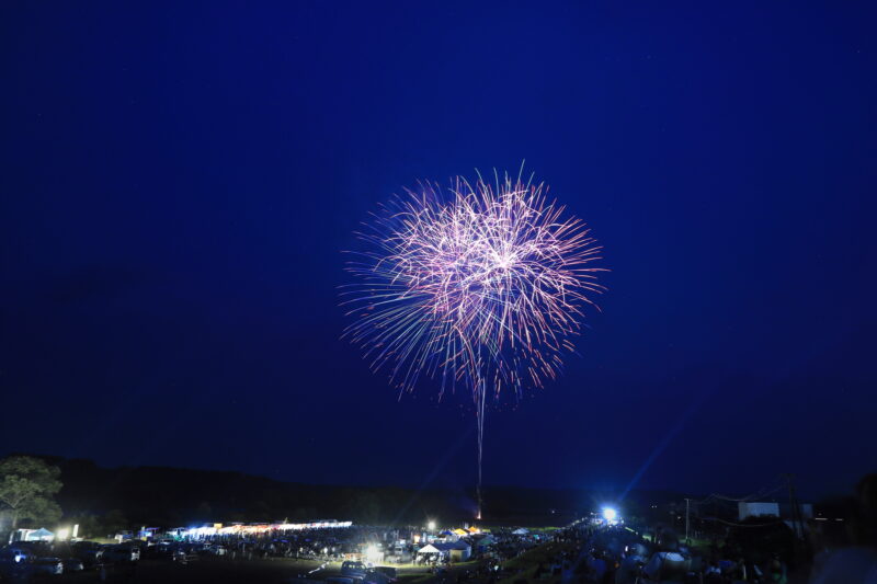 米代川花火大会(秋田県北秋田市)