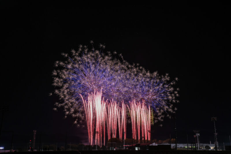 よねざわ戦国花火大会(山県県米沢市)