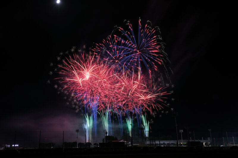 よねざわ戦国花火大会(山県県米沢市)