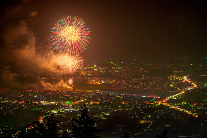 吉野川祭り納涼花火大会(奈良県五條市)