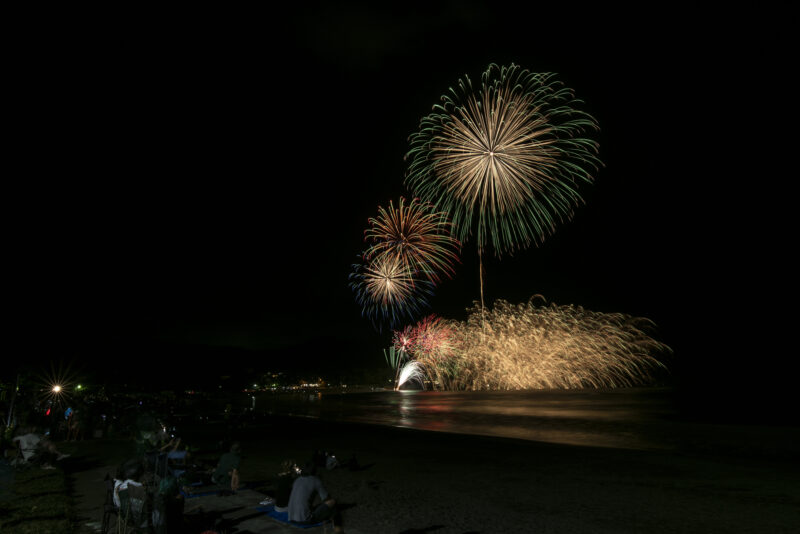 弓ヶ浜花火大会(静岡県南伊豆町)