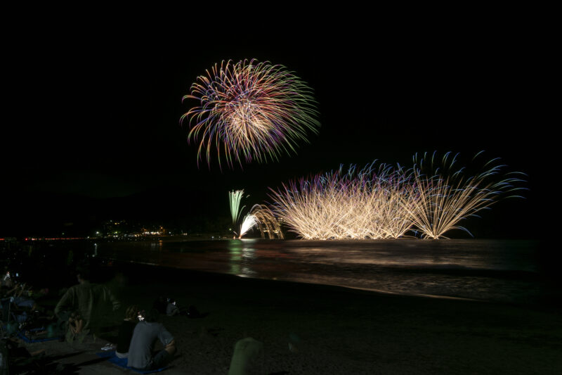 弓ヶ浜花火大会(静岡県南伊豆町)