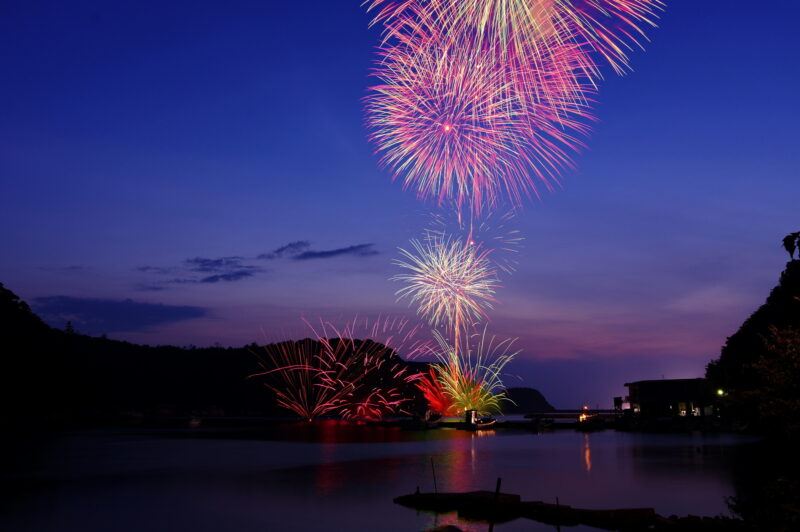 温泉津温泉夏まつり花火大会(島根県大田市)